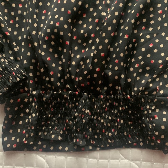 Silk Patterned Top - Picture 4 of 4